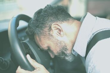 sleeping while driving