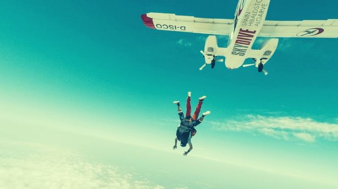 Dream About a Friend Skydiving