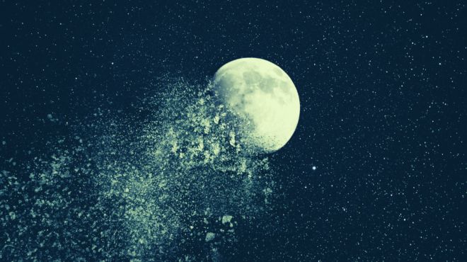 Dream About Moon Exploding