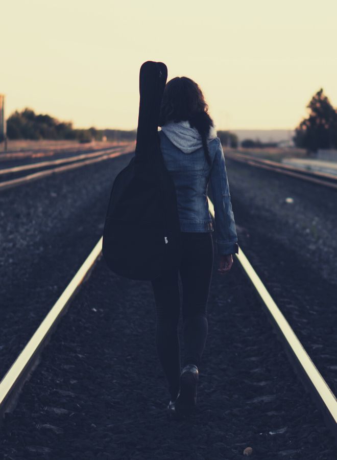 Dreaming of Walking on Train Tracks