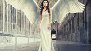 Dreaming of an Angel with White Wings