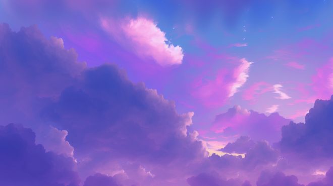 Dream about Purple Sky