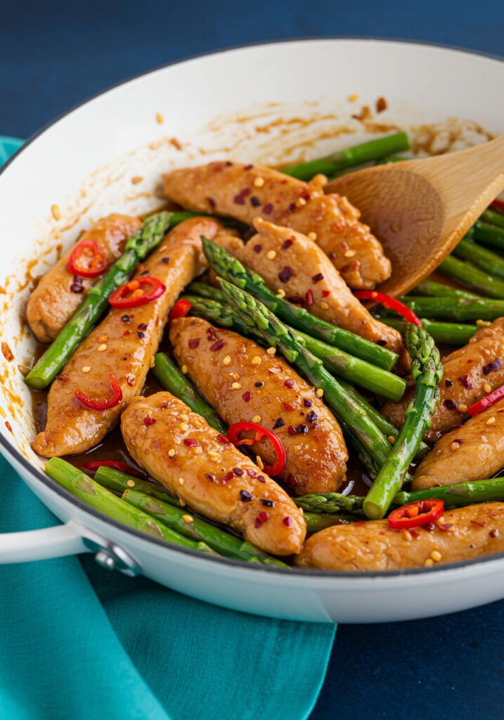 Asparagus Turkey Stir-Fry