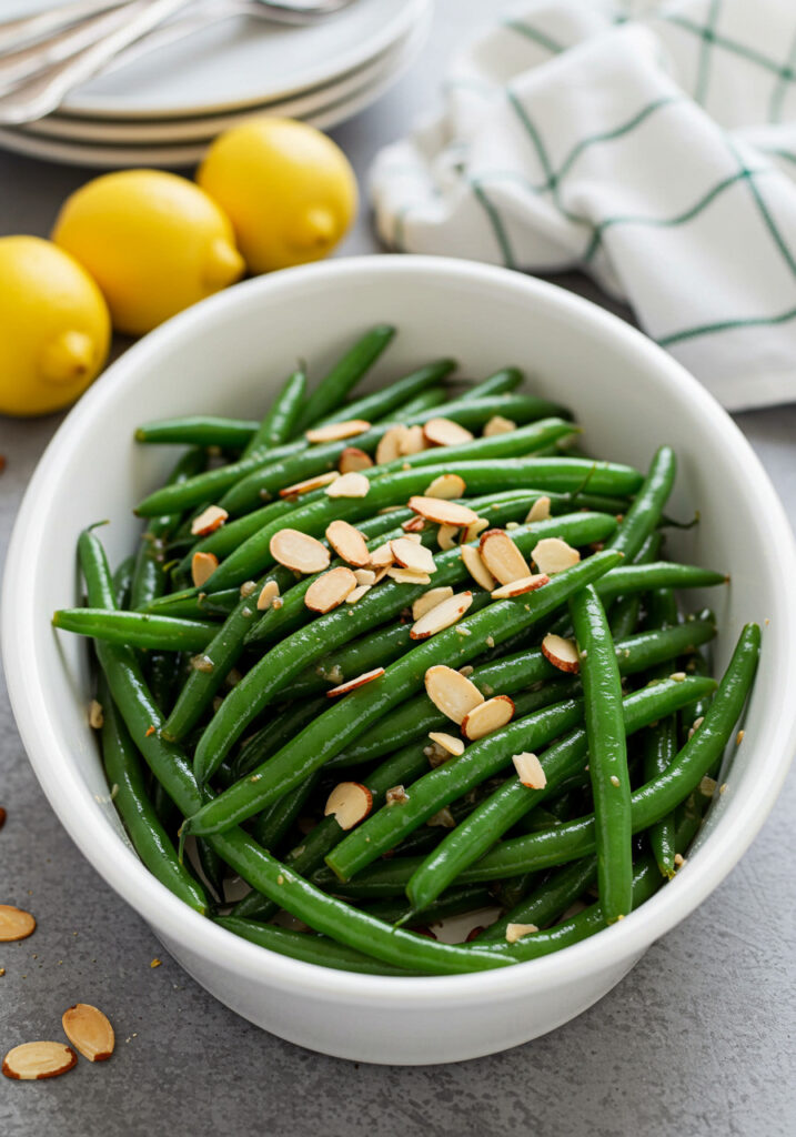 Green Beans Almondine