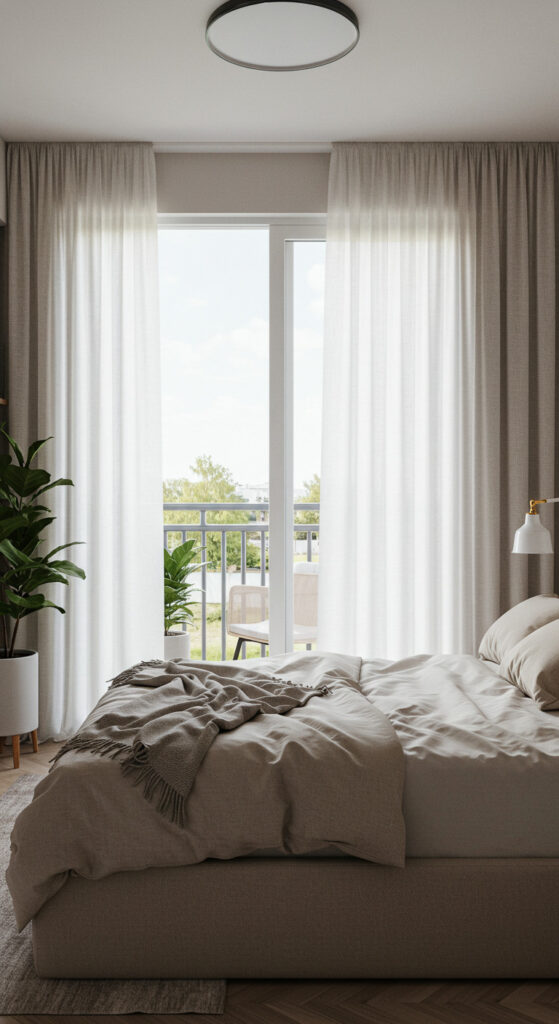14. Couple’s Bedroom with Private Balcony Access