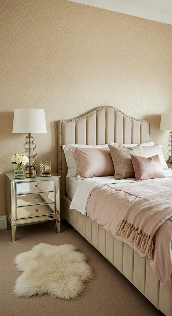 4. 1920s Art Deco Cozy Bedroom