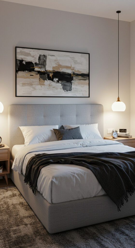 Modern Cozy Couple’s Bedroom