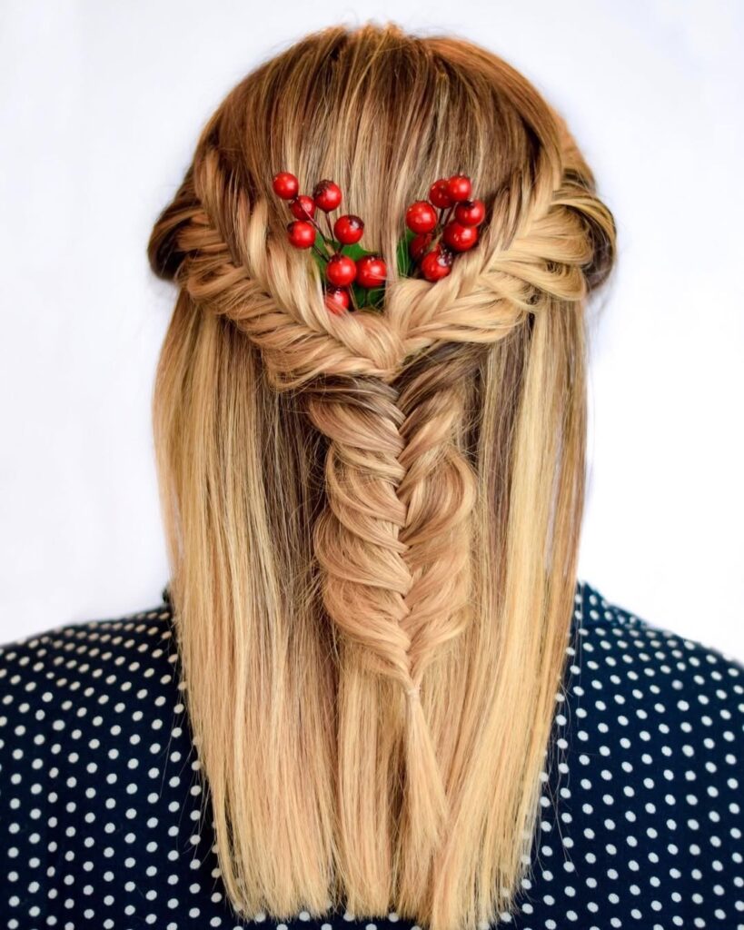 Christmas Hairstyles - elysaurkiel