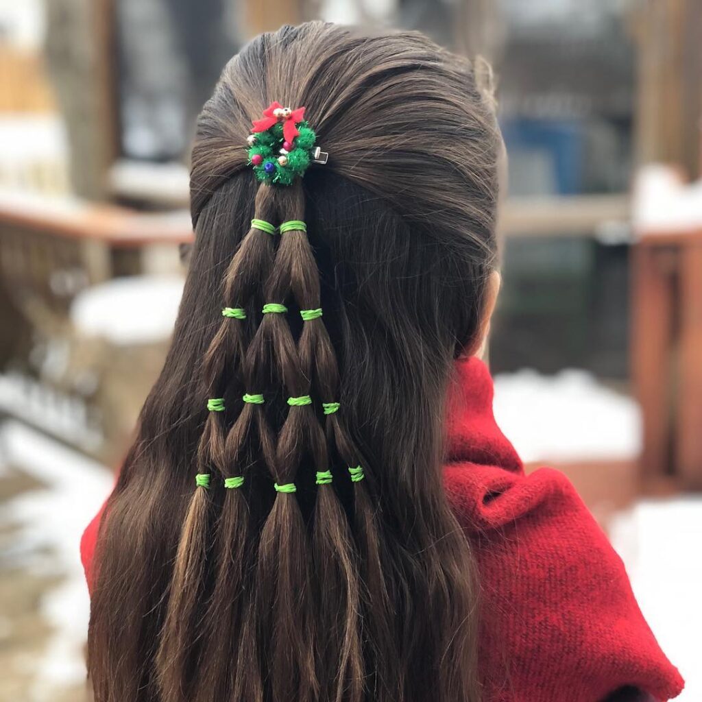 Christmas Hairstyles - glitzybraids