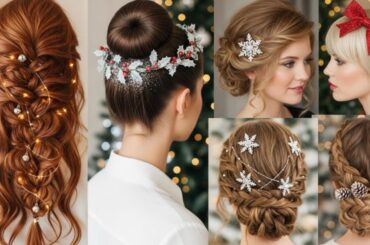 Christmas Hairstyles to Make You Feel Extra Magical This Holiday Season