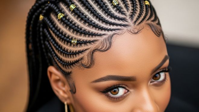 Cornrows Braids for Black Women