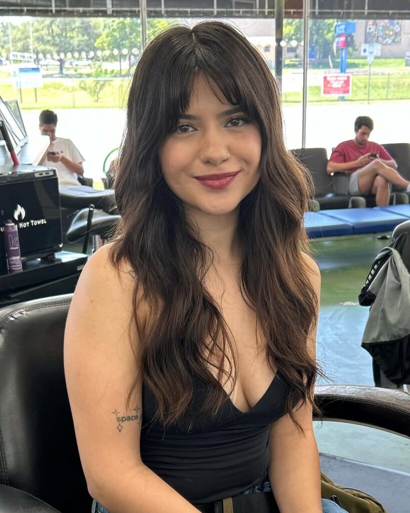 Long Wolf Cuts With Curtain Bangs andyrosshairdesign