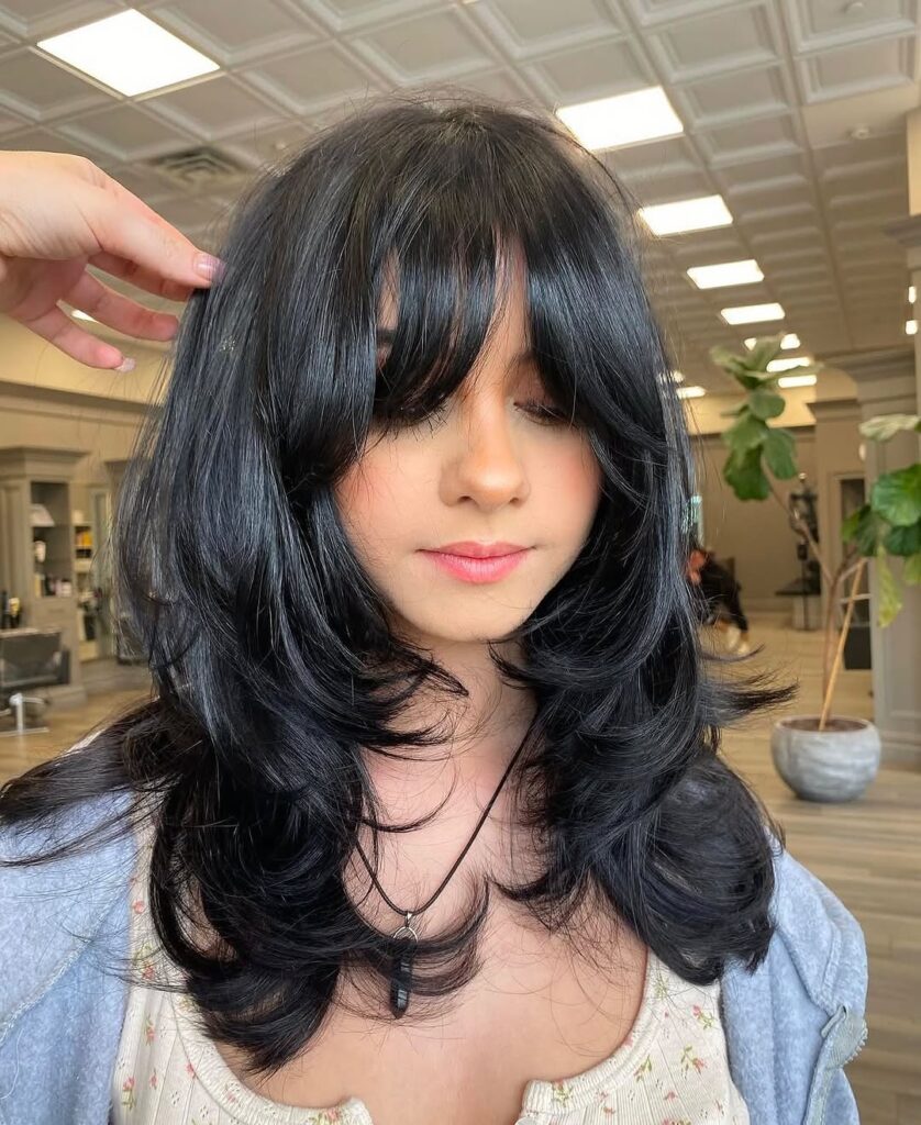 Long Wolf Cuts With Curtain Bangs frenchtwist_salon