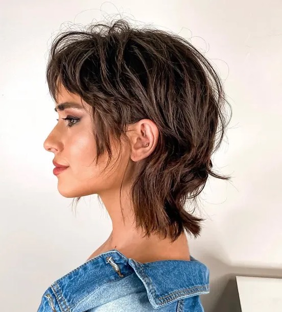 Shaggy Wolf Cuts With Bangs - avalonsalons87