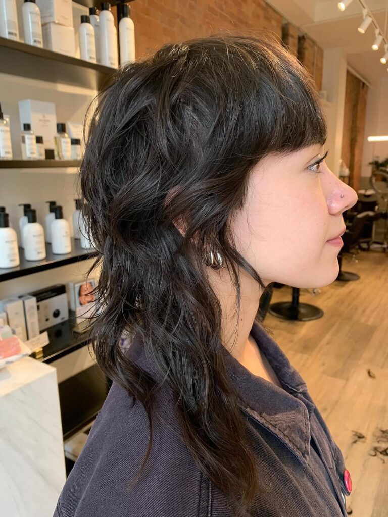 Shaggy Wolf Cuts With Bangs - hairbytory