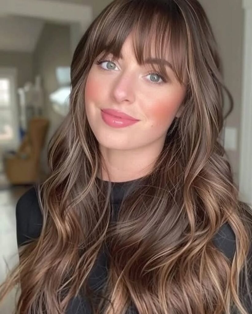 Wavy Wolf Cuts With Bangs - fashionscook2