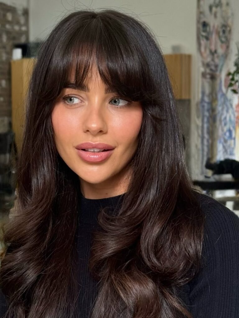 Wavy Wolf Cuts With Bangs - remijeffershair