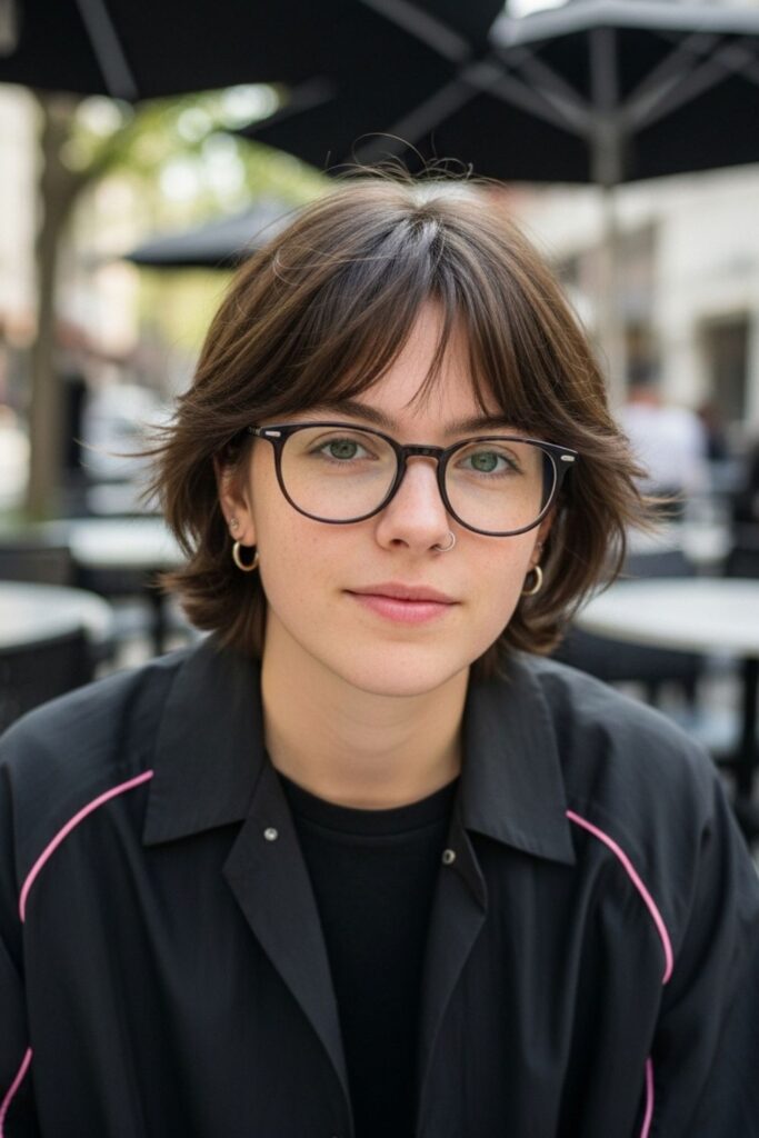 butterfly haircut for short hair16
