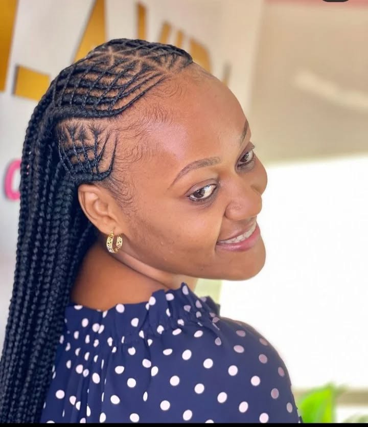cornrow hairstyles - blissful_beautytz