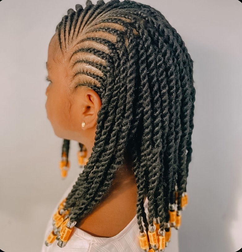 cornrow hairstyles - toddlerstangles