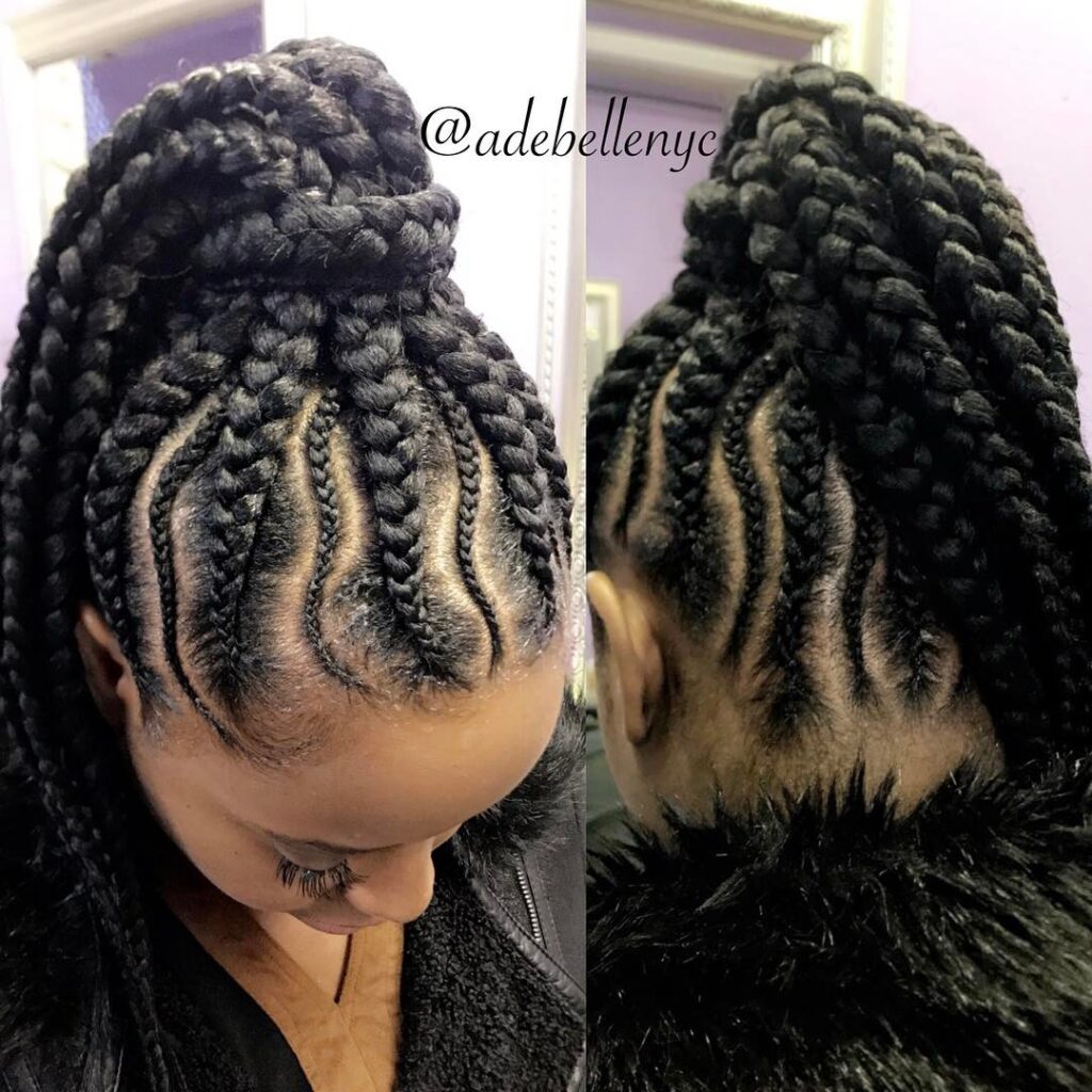 cornrows braids for black women - adebellenyc