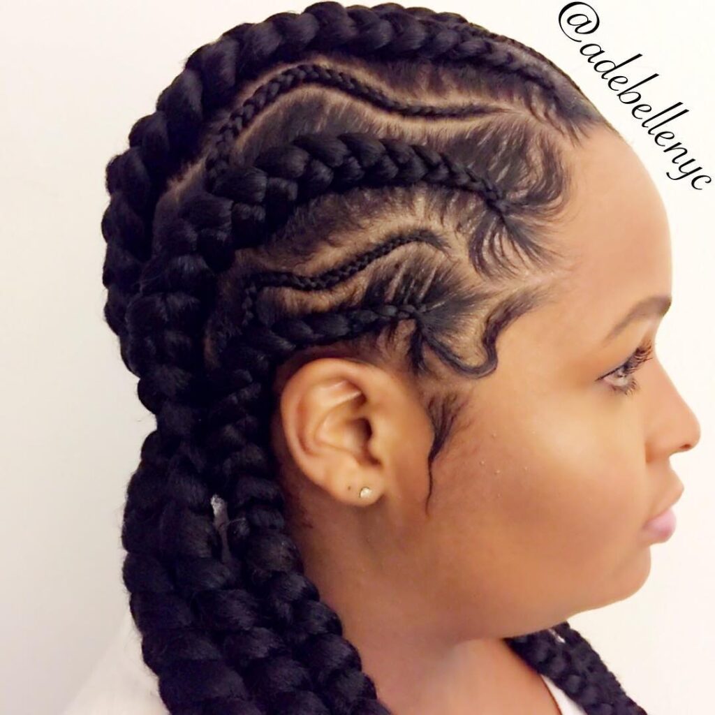 cornrows braids for black women - adebellenyc2