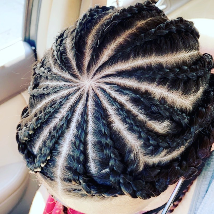 cornrows braids for black women - me_ladyb