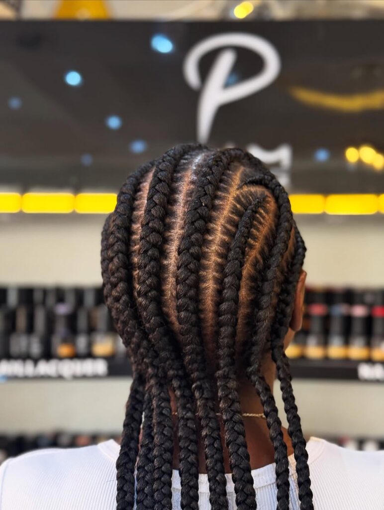 cornrows braids for black women - pamshairkenya