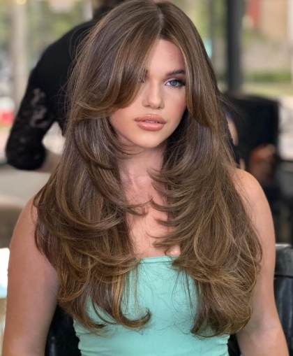 long hair Butterfly haircut - edmundjamessalonpga