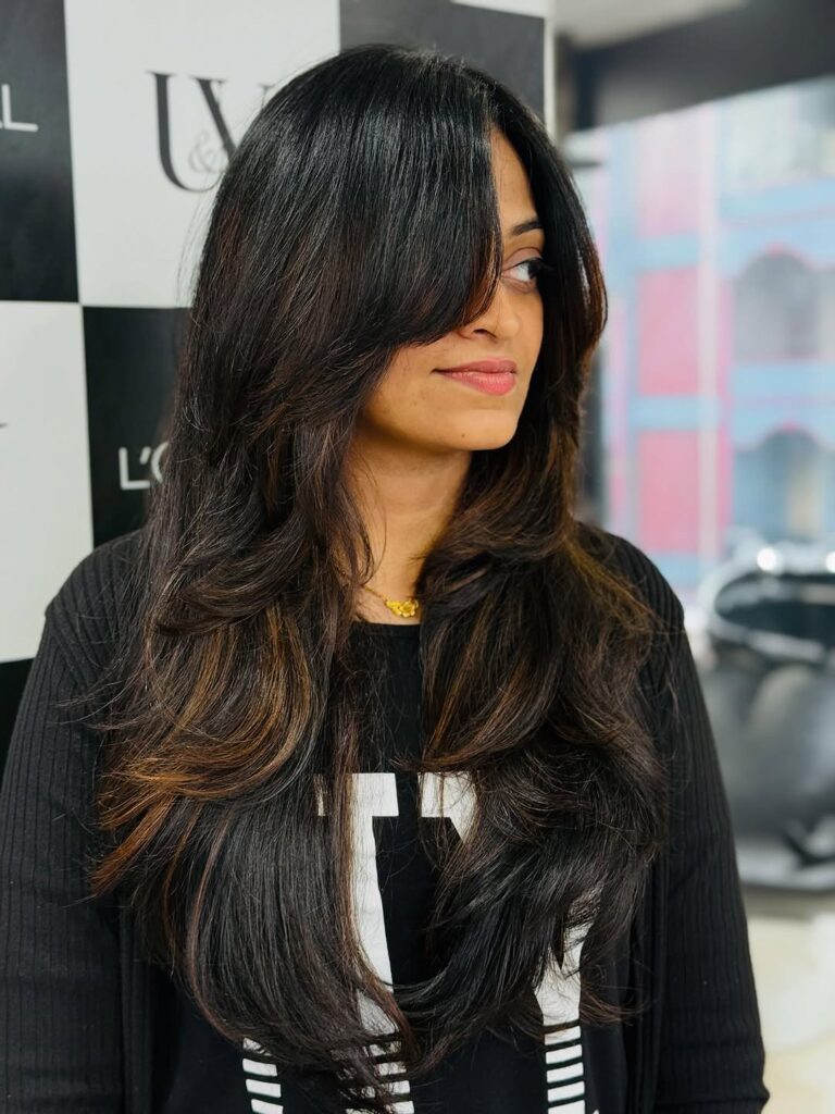long hair Butterfly haircut - uv_manipal