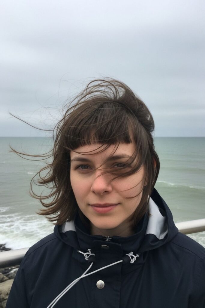 wolf cut with micro bangs11