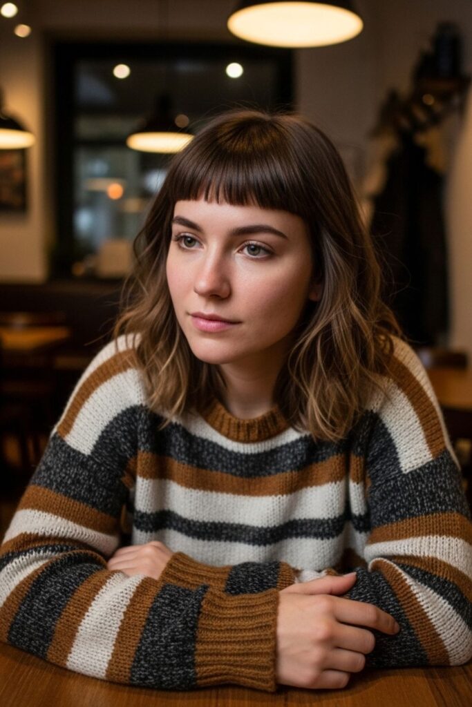 wolf cut with micro bangs4