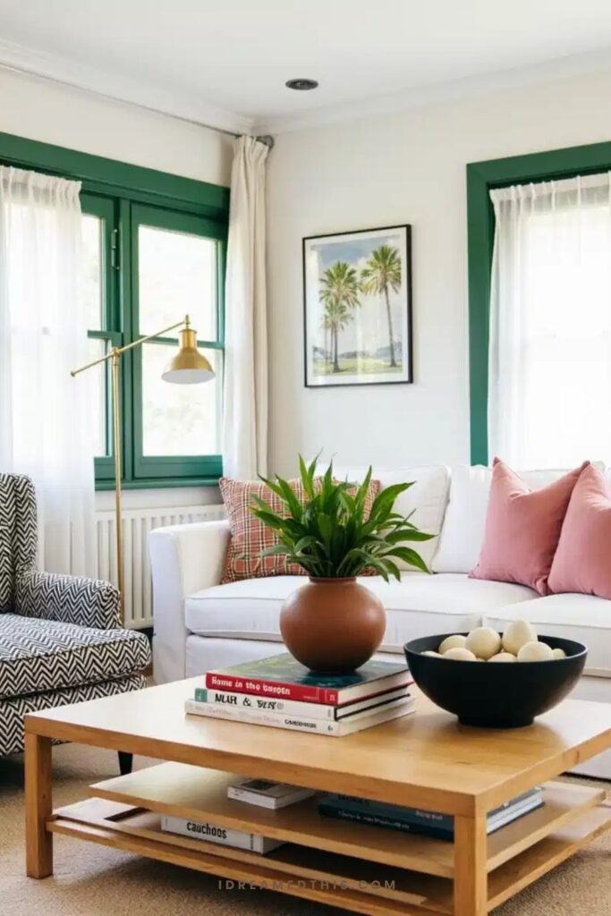 Fresh Coastal-Inspired Living Room