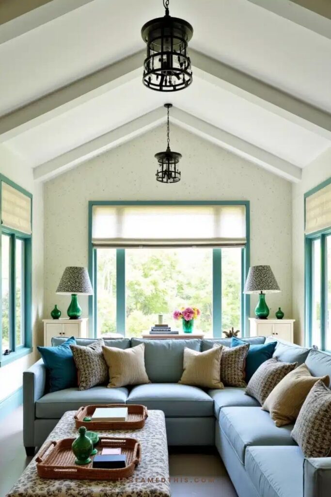 Airy Cottage-Inspired Living Room