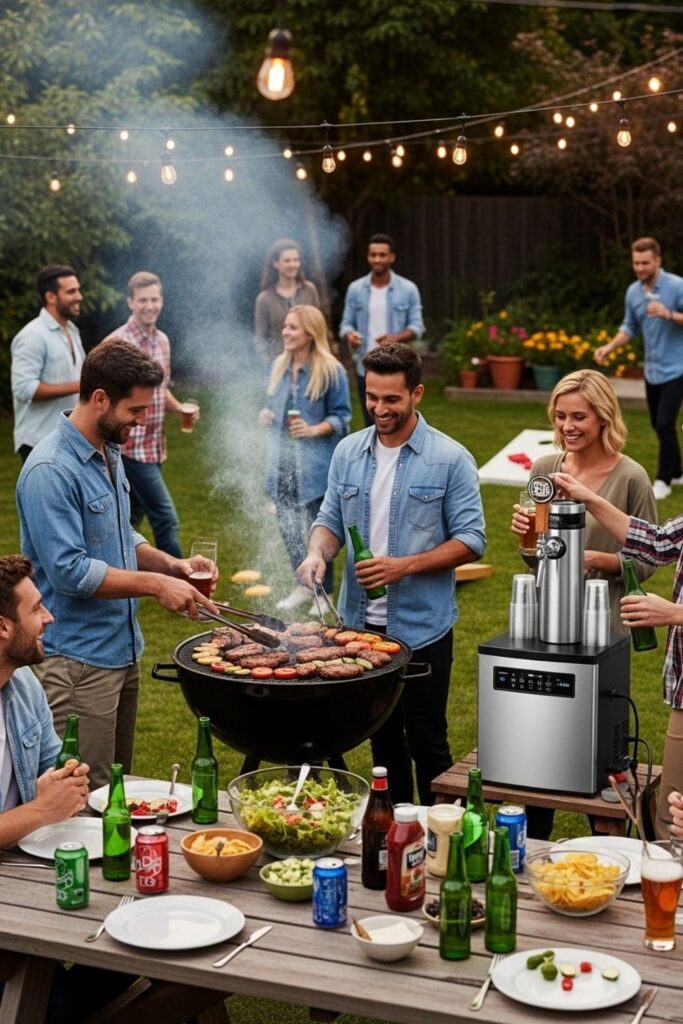 Birthday Party Ideas for Men - Backyard Barbecue and Brews