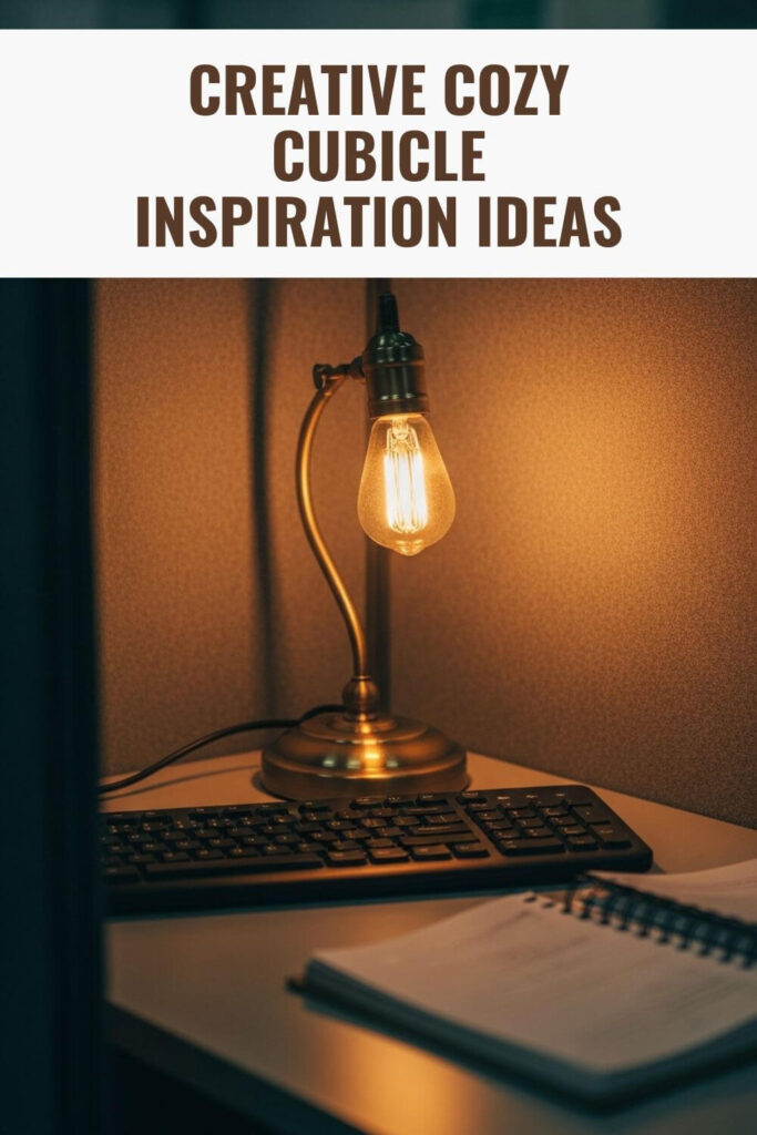 Incorporate Mini Desk Lamps with Warm Light