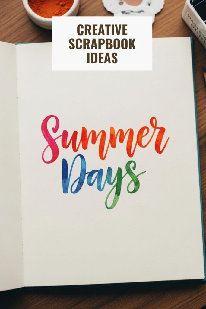 Personalized Title Lettering