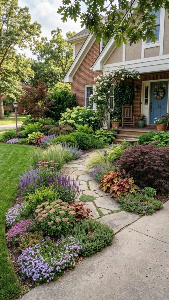 Layered Planting for Depth and Texture